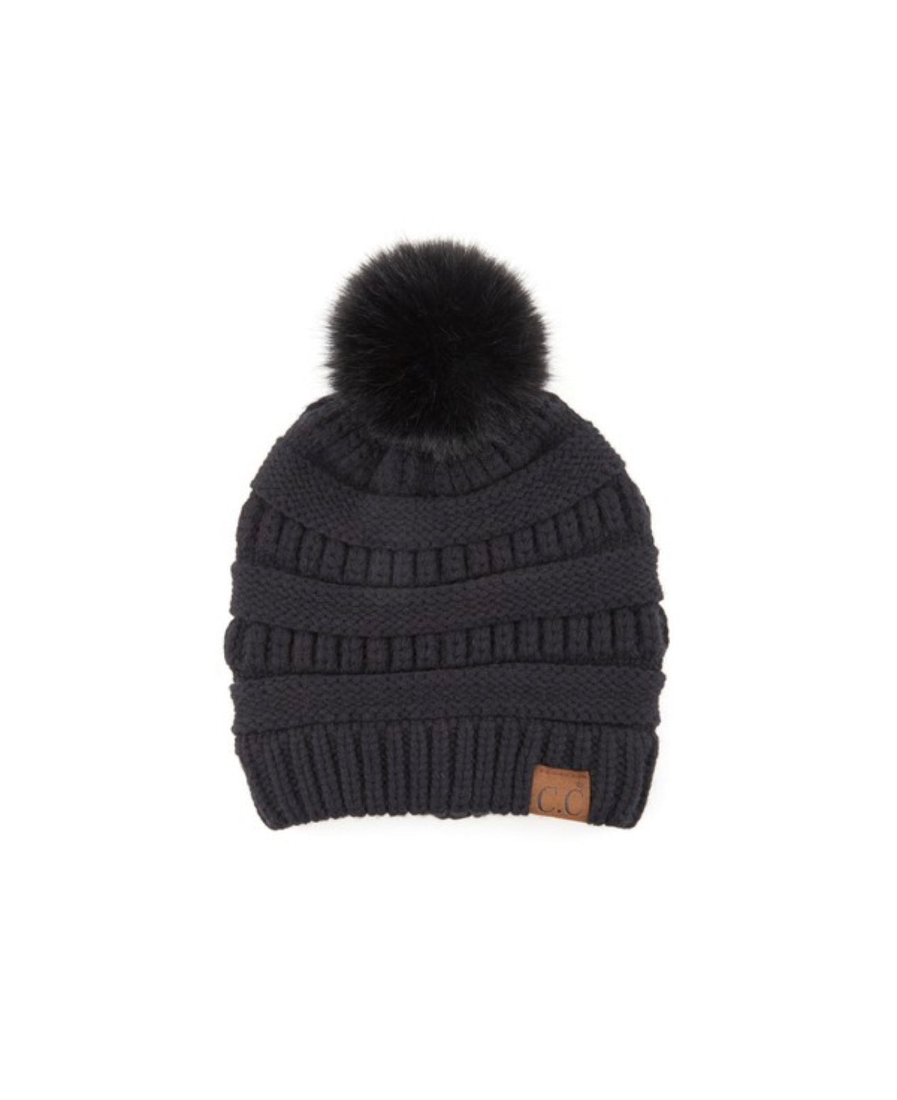 Beanie with Pom