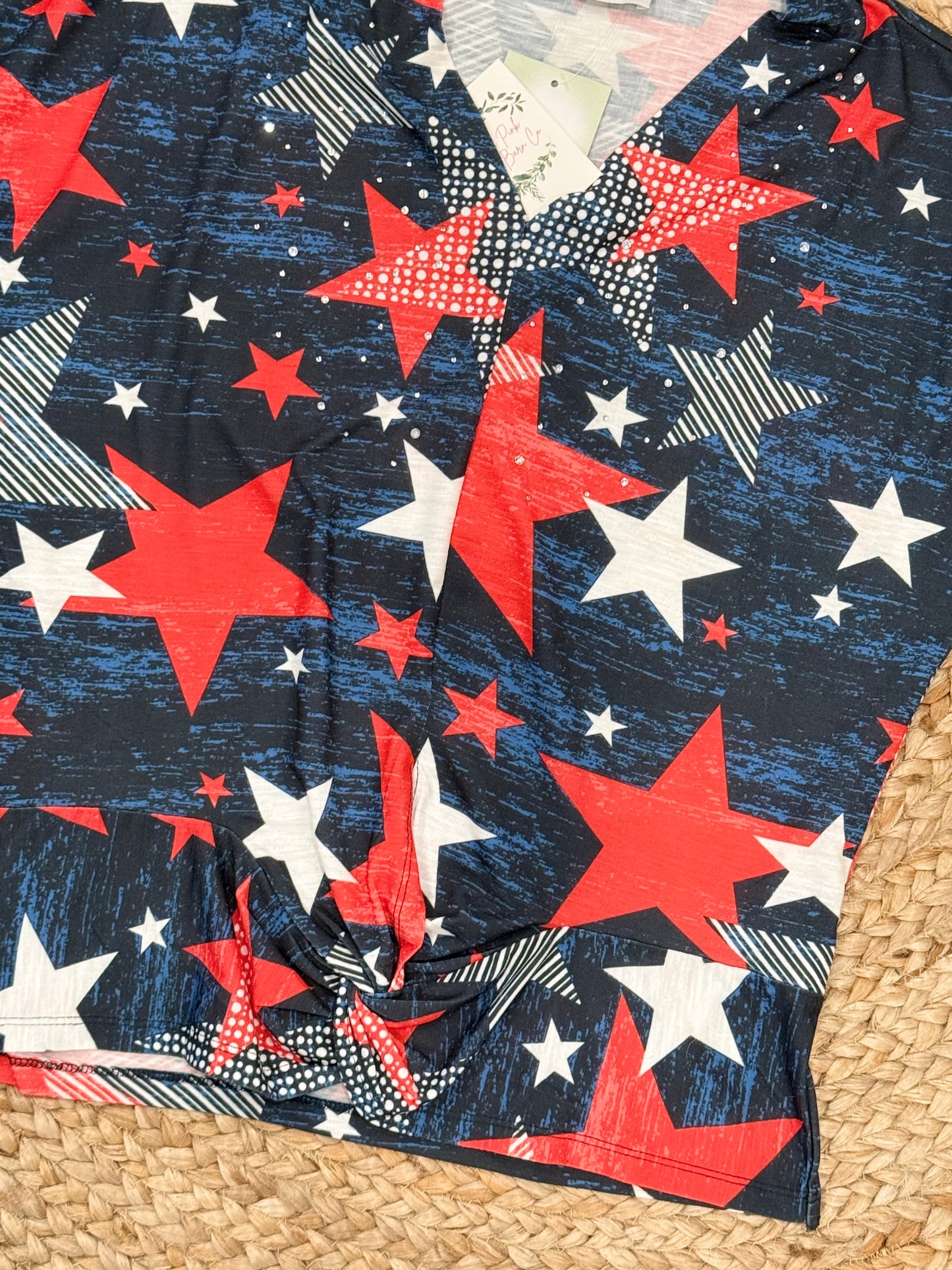 STAR SPANGLED TWIST TOP