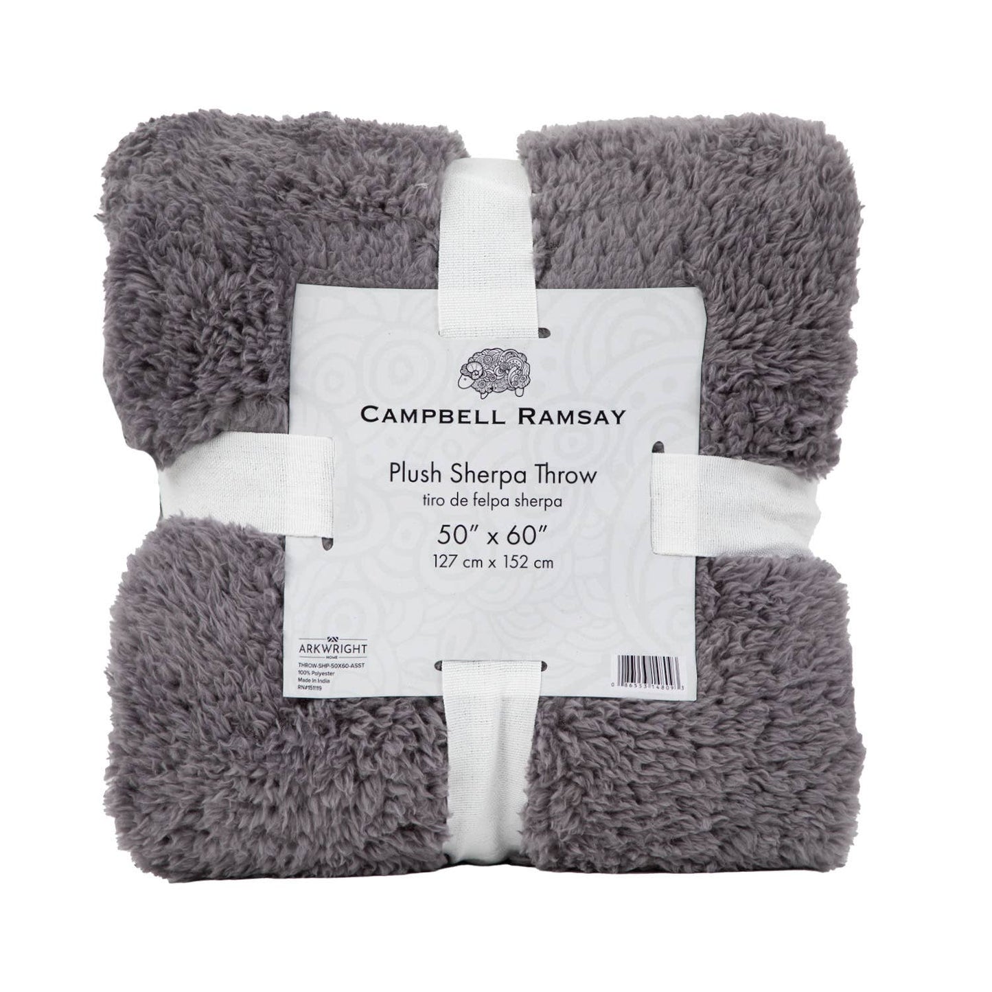 Plush Sherpa Throw Blankets