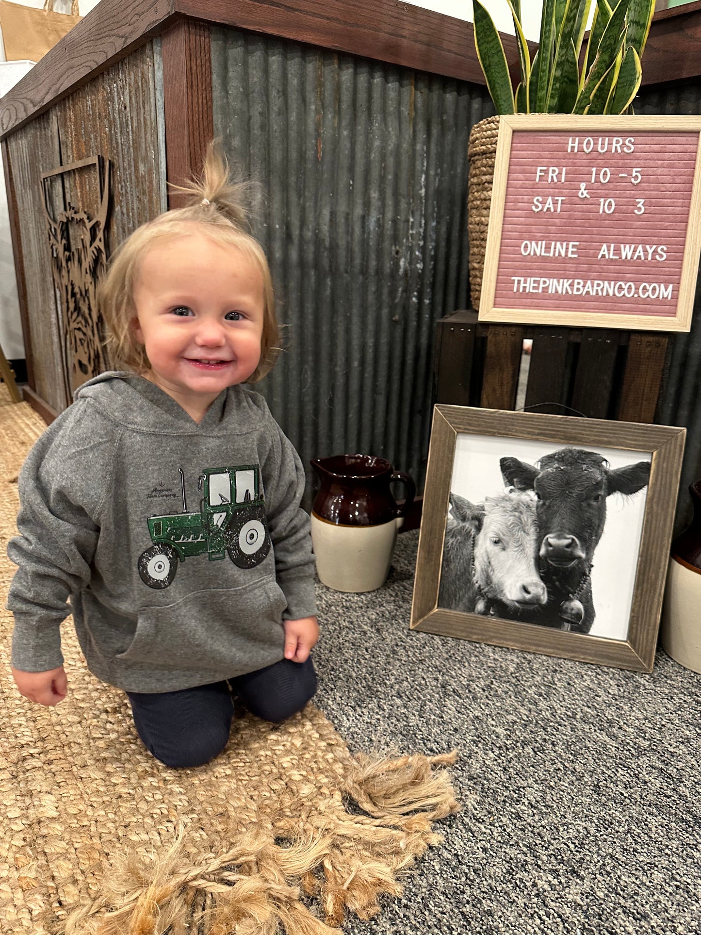 Youth/Toddler Green Tractor