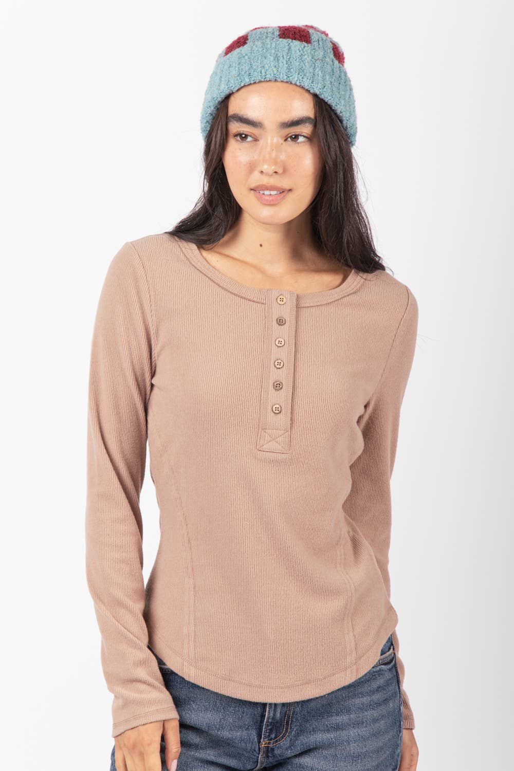BRUSHED HENLEY