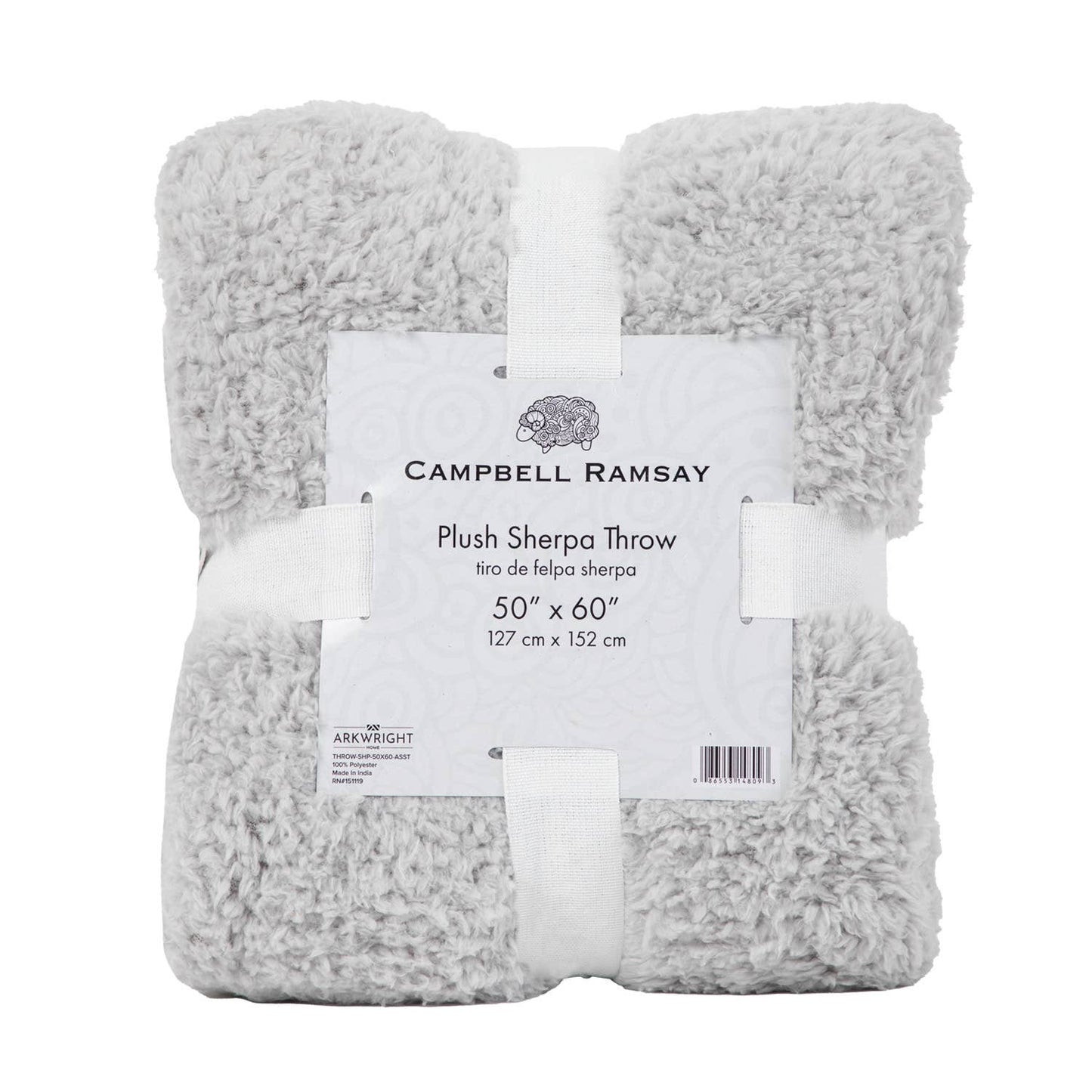 Plush Sherpa Throw Blankets