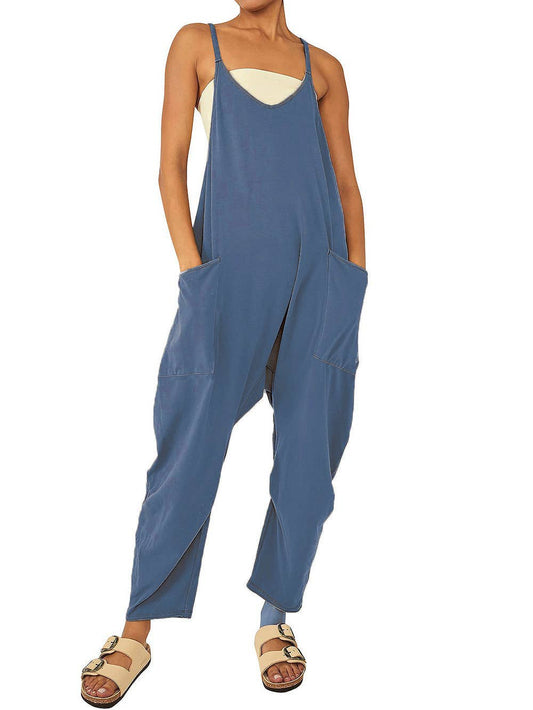 TWO SHOULDER ROMPER/OVERALL