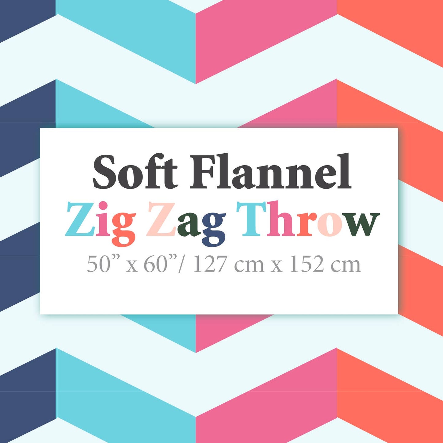 Zig Zag Throw Blanket
