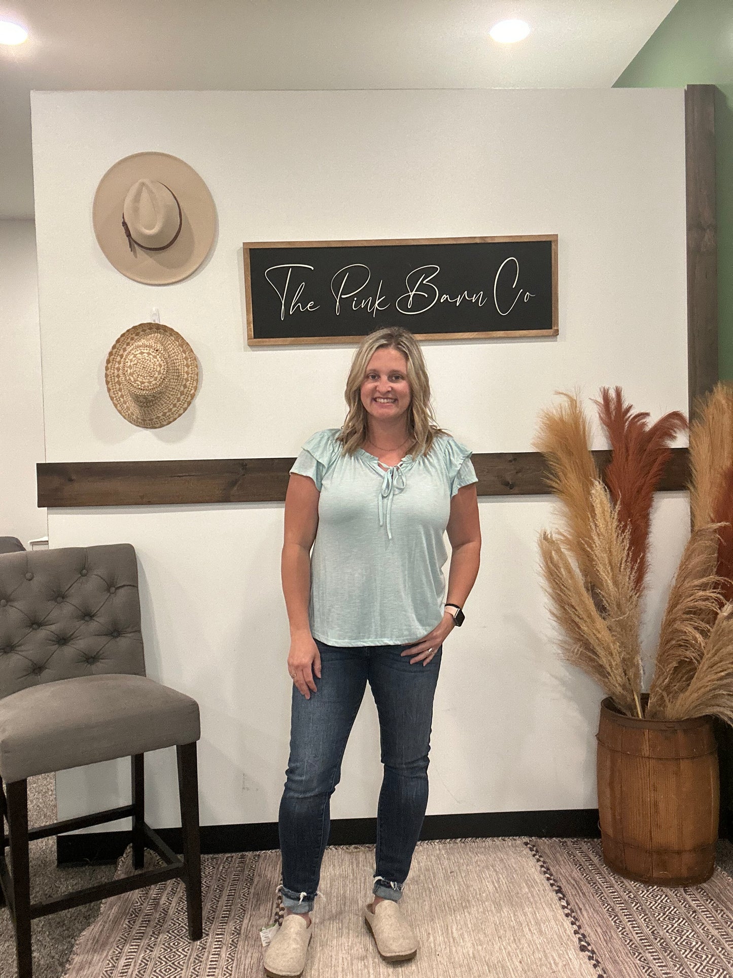 SPRING BREEZE RUFFLE SLEEVE