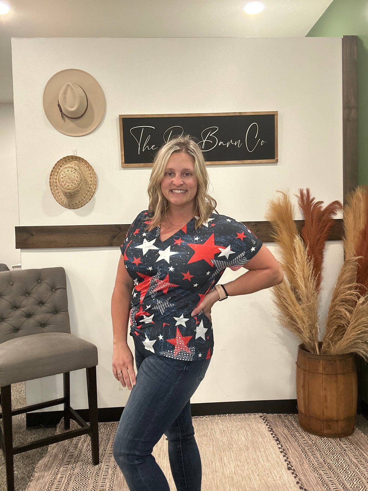 STAR SPANGLED TWIST TOP