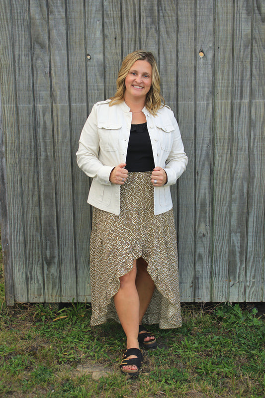 BASIC CREAM JACKET