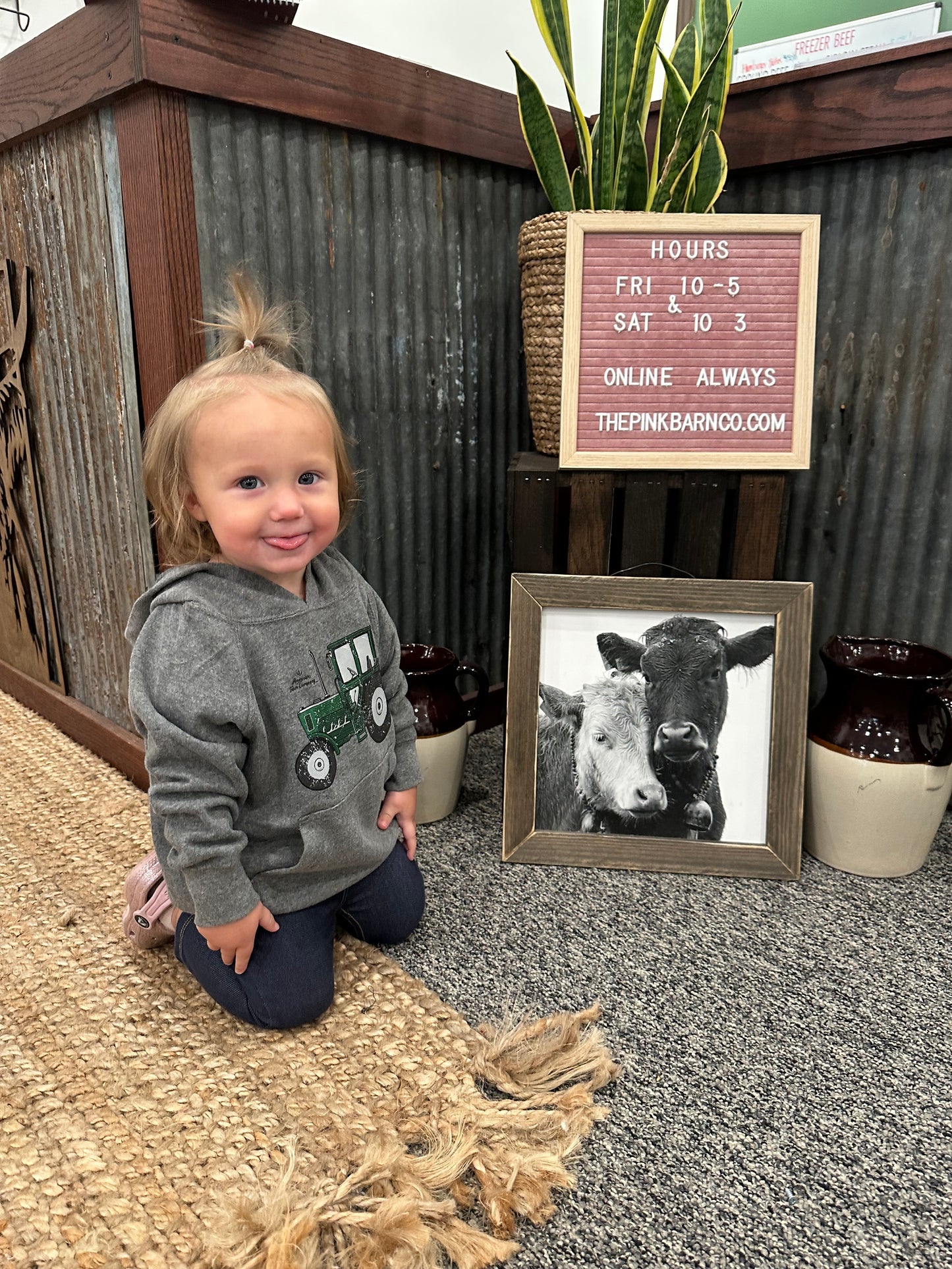 Youth/Toddler Green Tractor
