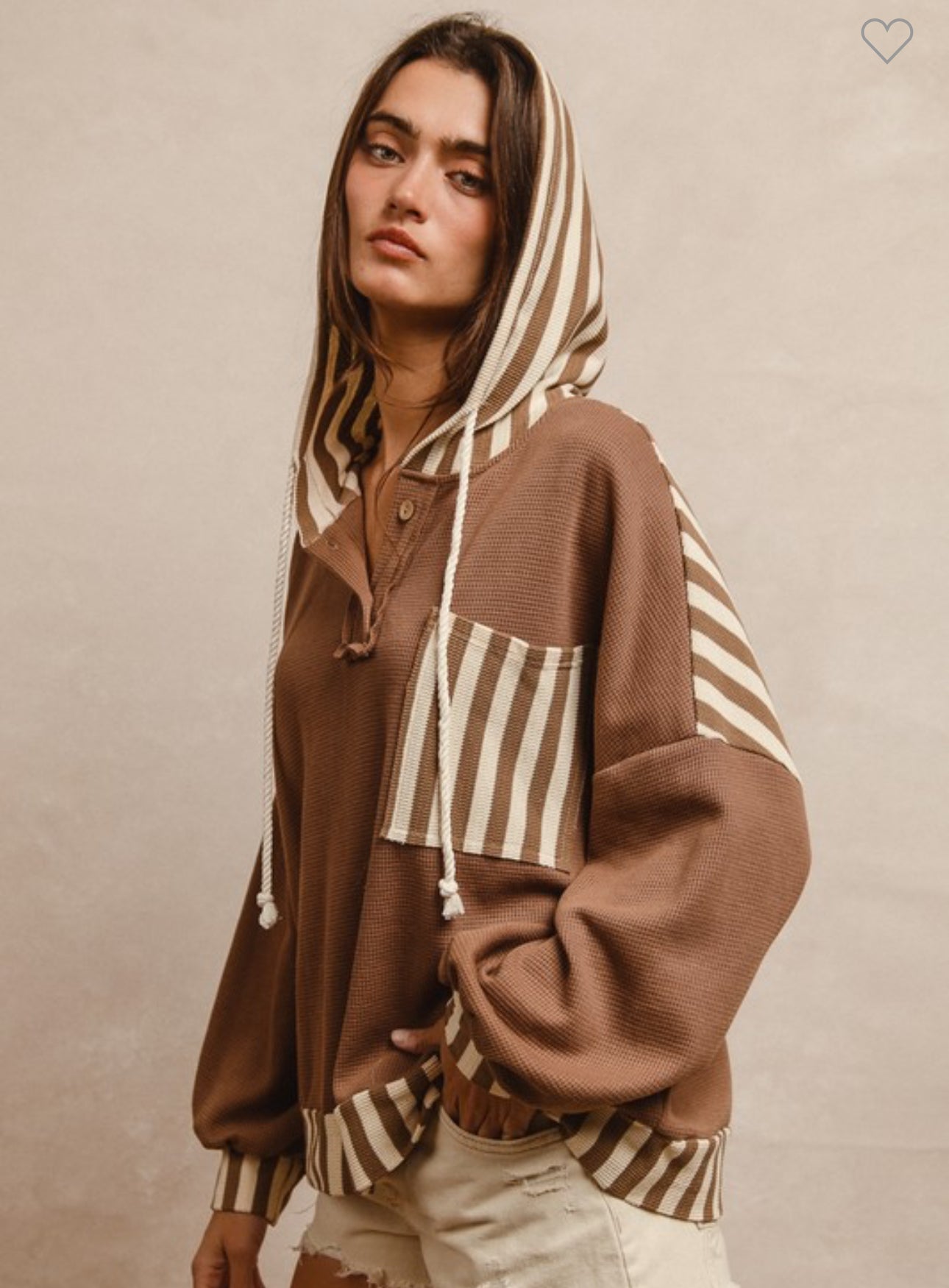TIMBER TALL STRIPED HOODIE