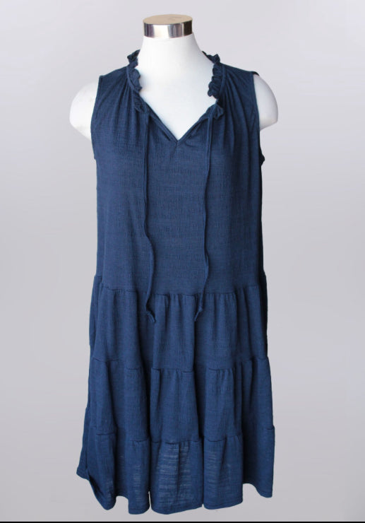 MIDNIGHT BREEZE DRESS