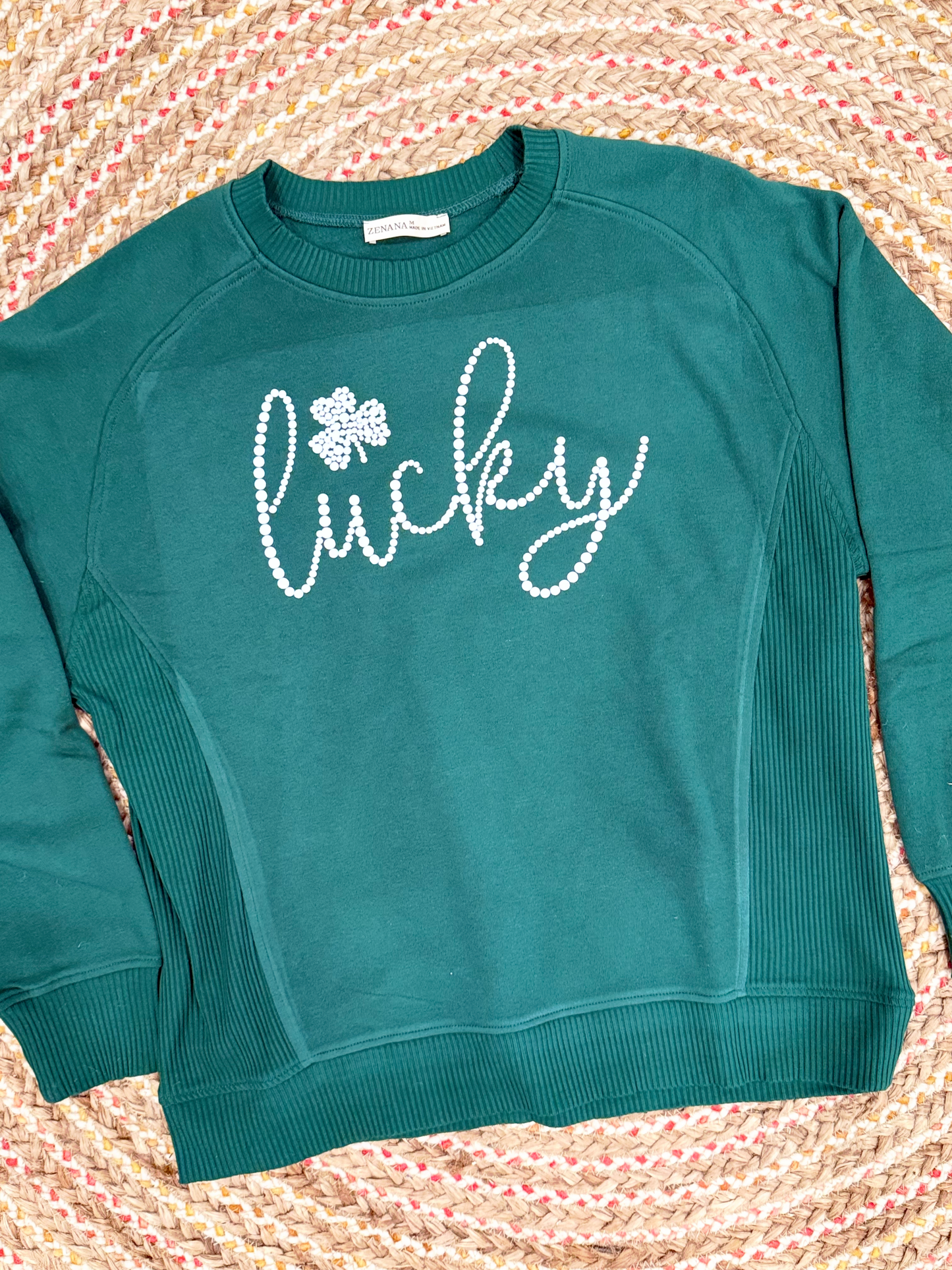 THE LUCKY CHARM CREWNECK