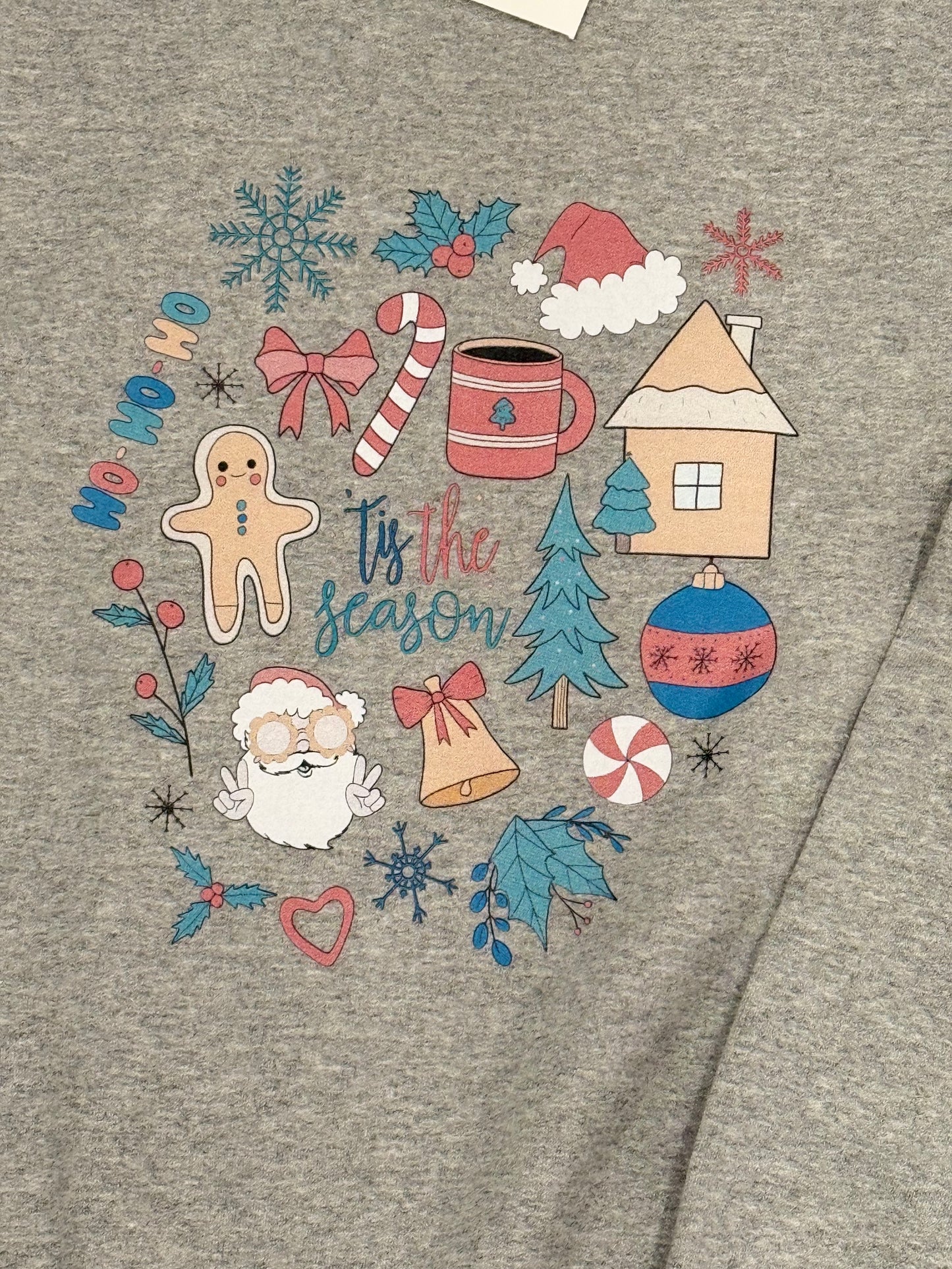 TIS THE SEASON DOODLES CREWNECK