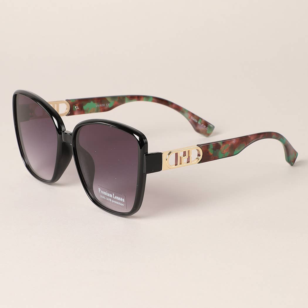 Thin Multicolored Frame Sunglasses