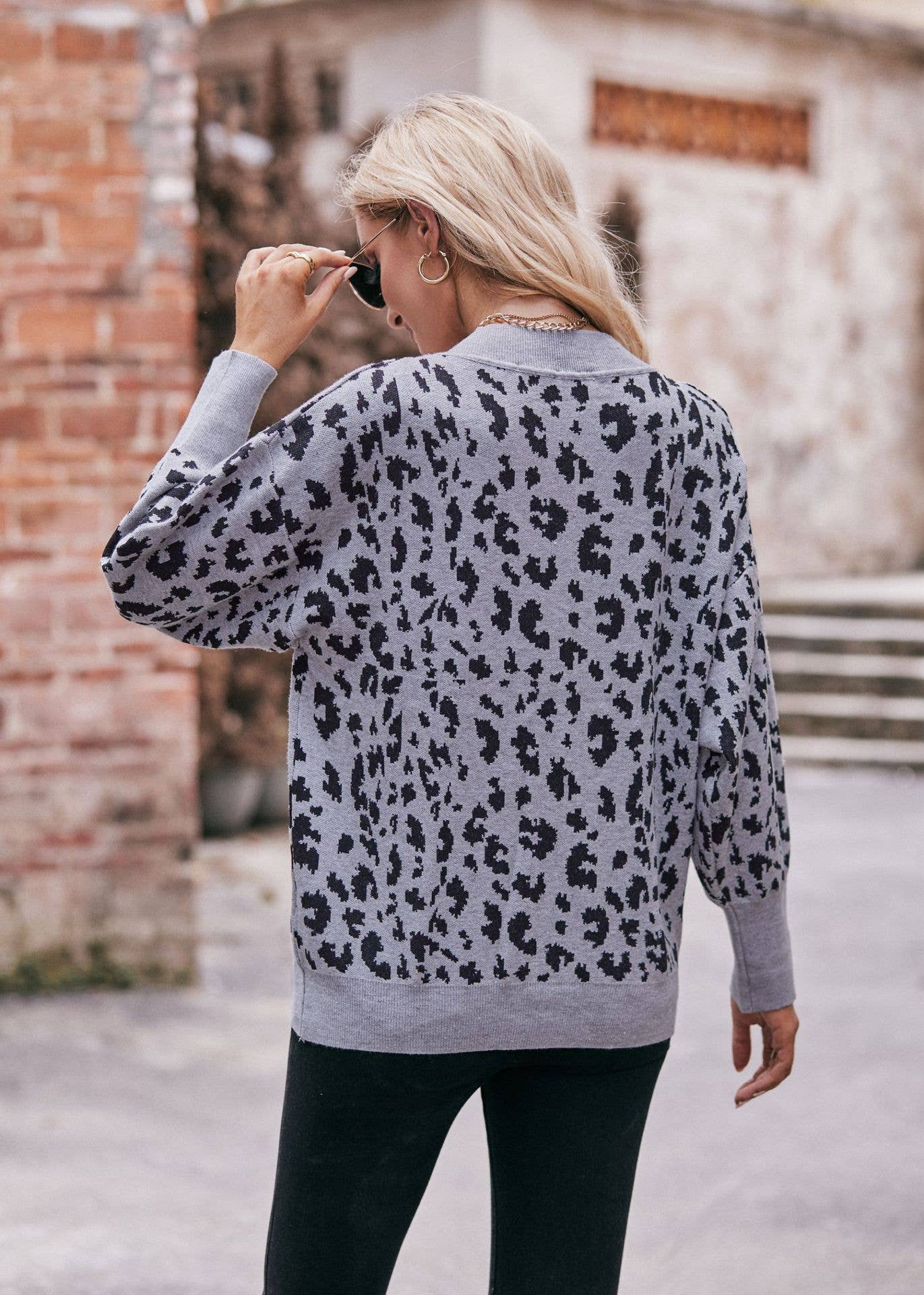 Sandi Leopard Sweater
