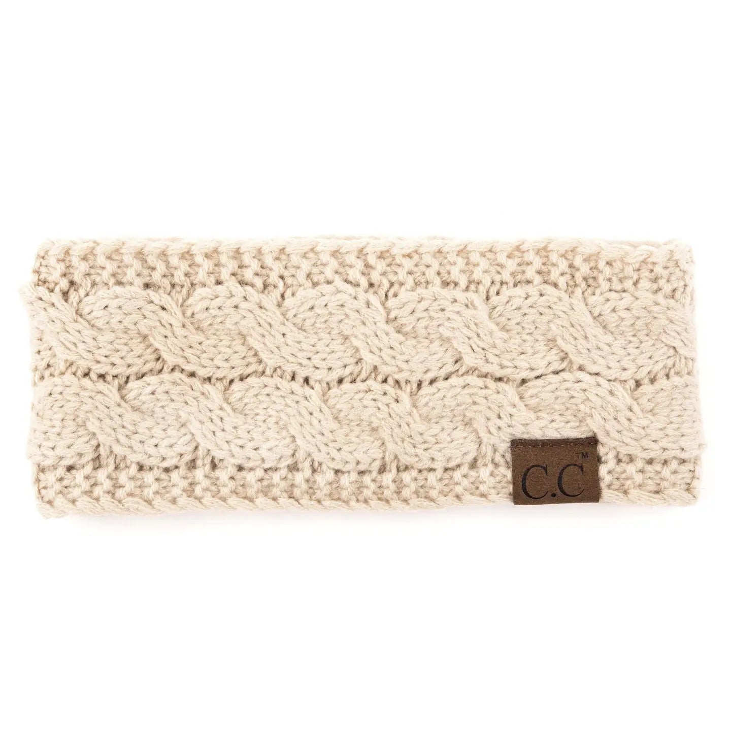 CC CABLE KNIT HEADWRAP