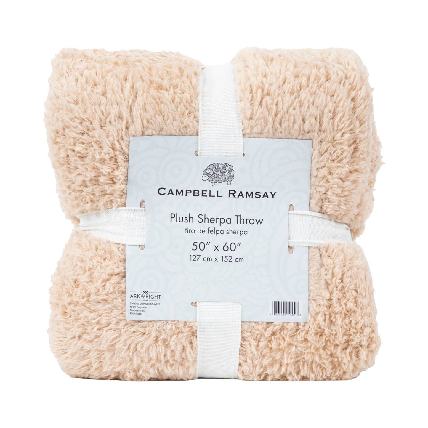 Plush Sherpa Throw Blankets