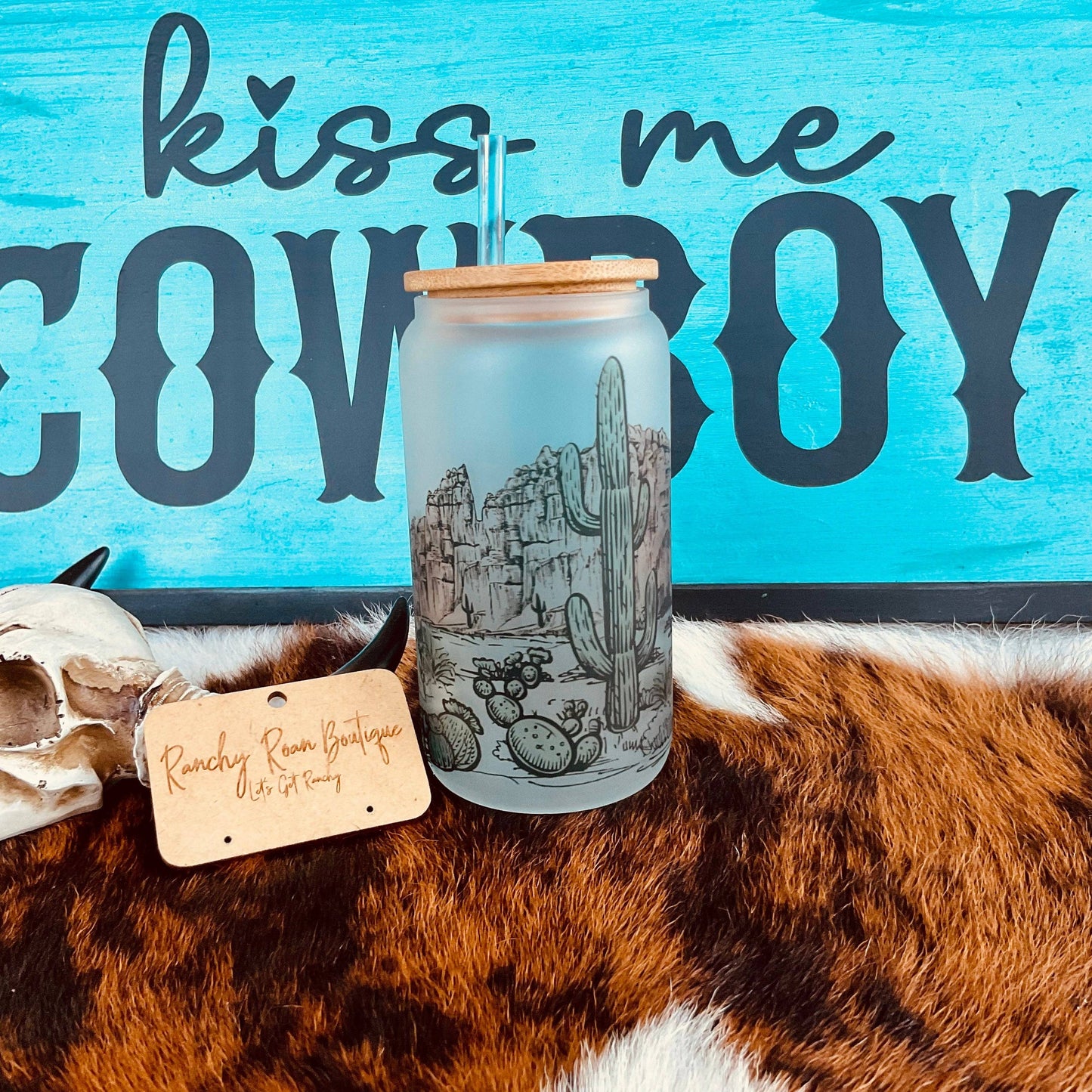 16 oz Western Tumblers