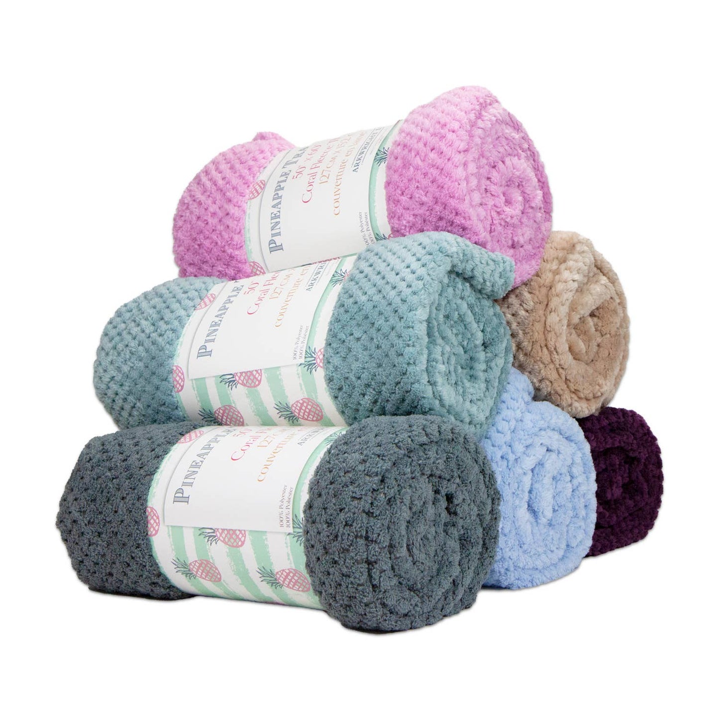 Pineapple Fleece Blanket