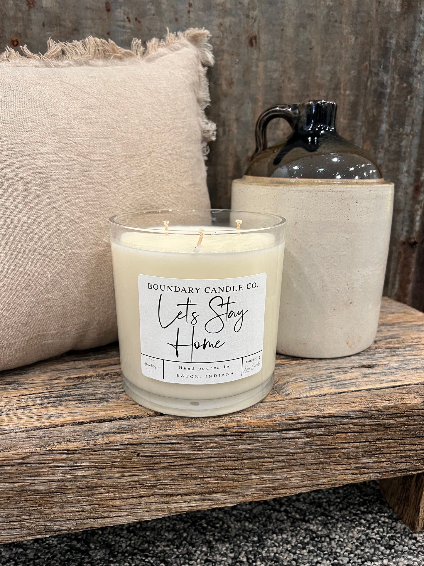 Let’s Stay Home Candle