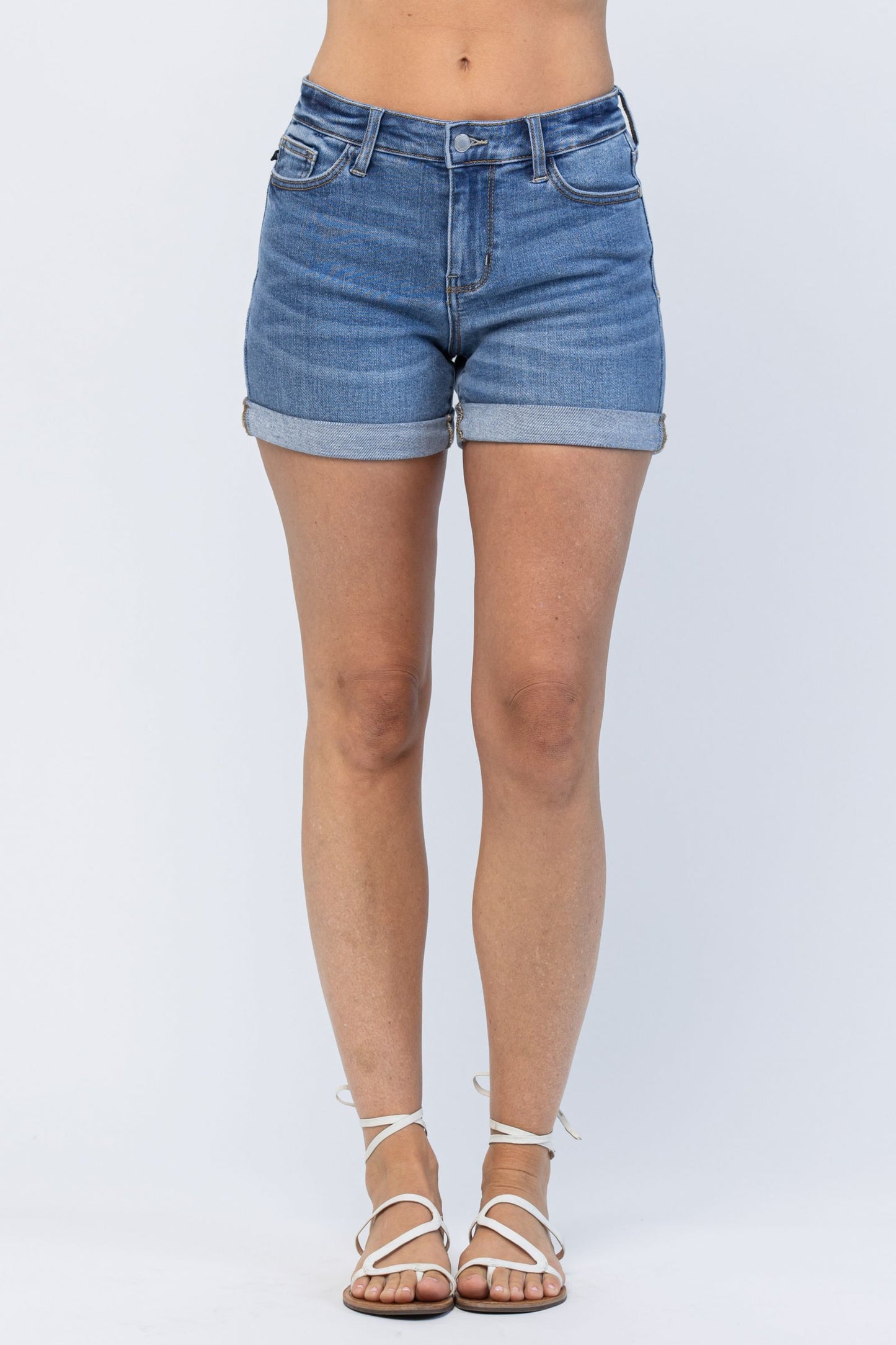 Cuffed shorts