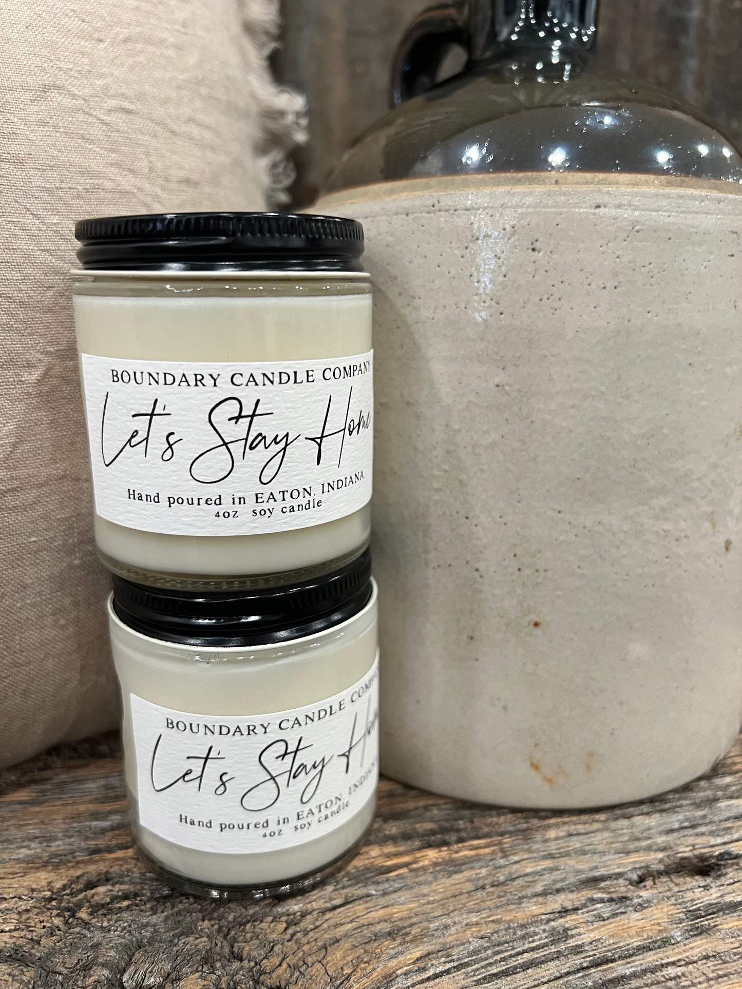 Let’s Stay Home Candle