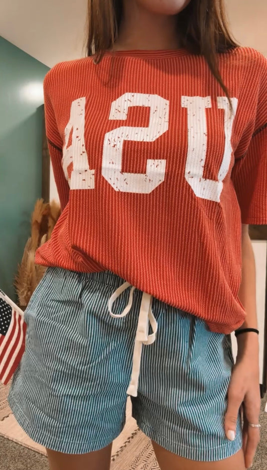 THE ALL-AMERICAN WAFFLE TEE