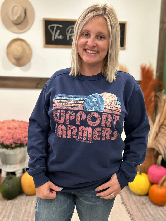 Retro 'Support Farmers'