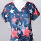 Star spangled twist top