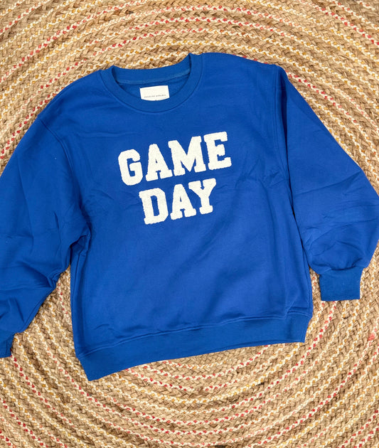 THE GAME DAY VARSITY SWEATSHIRT