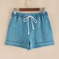 THE LAKE DAY DENIM SHORTS