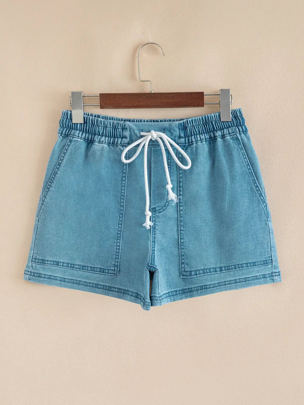 THE LAKE DAY DENIM SHORTS