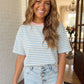 THE BLUE BELL STRIPED TEE