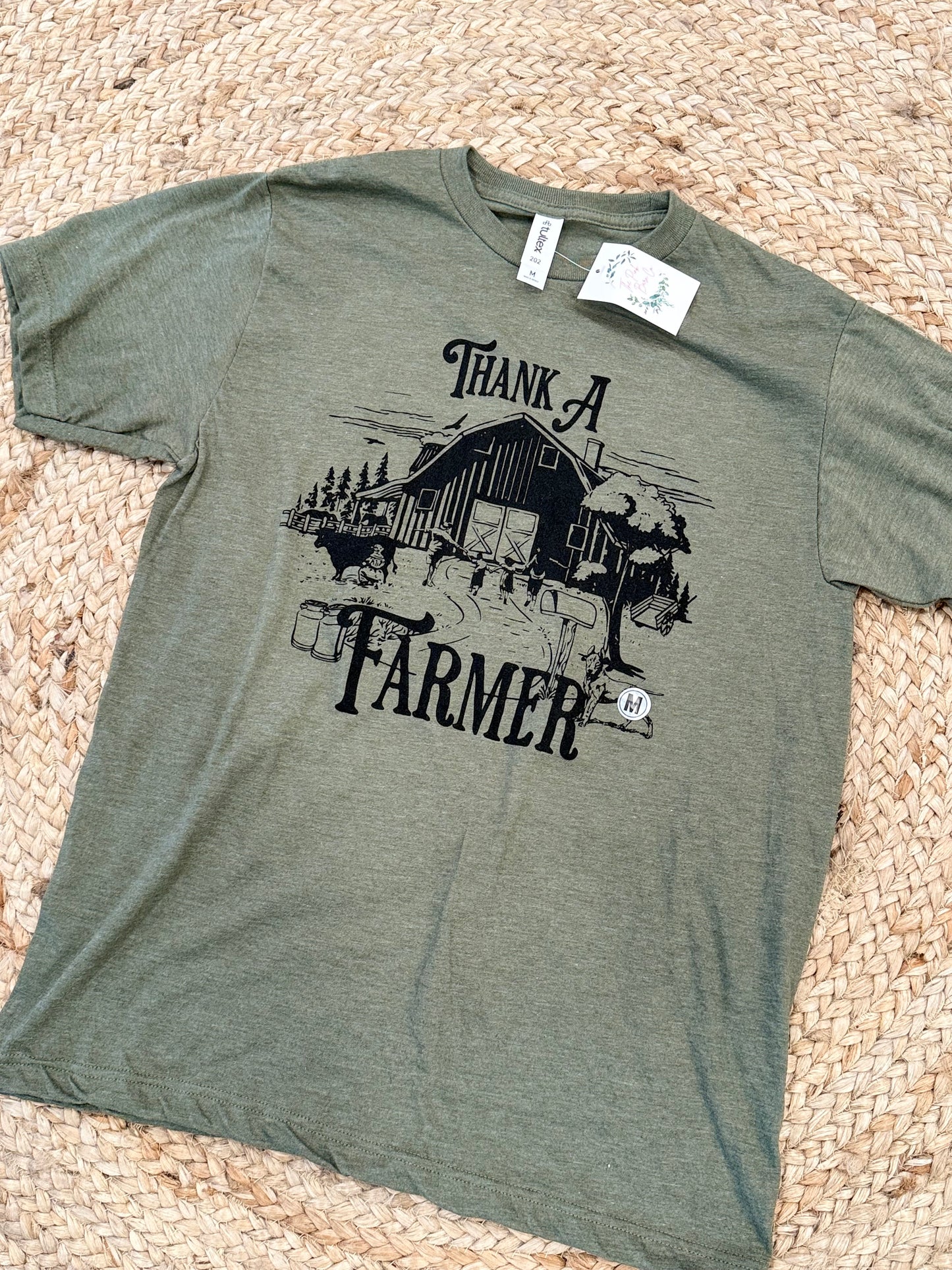 THANK A FARMER GRAPHIC TEE