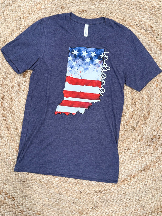 PATRIOTIC STATE TEE