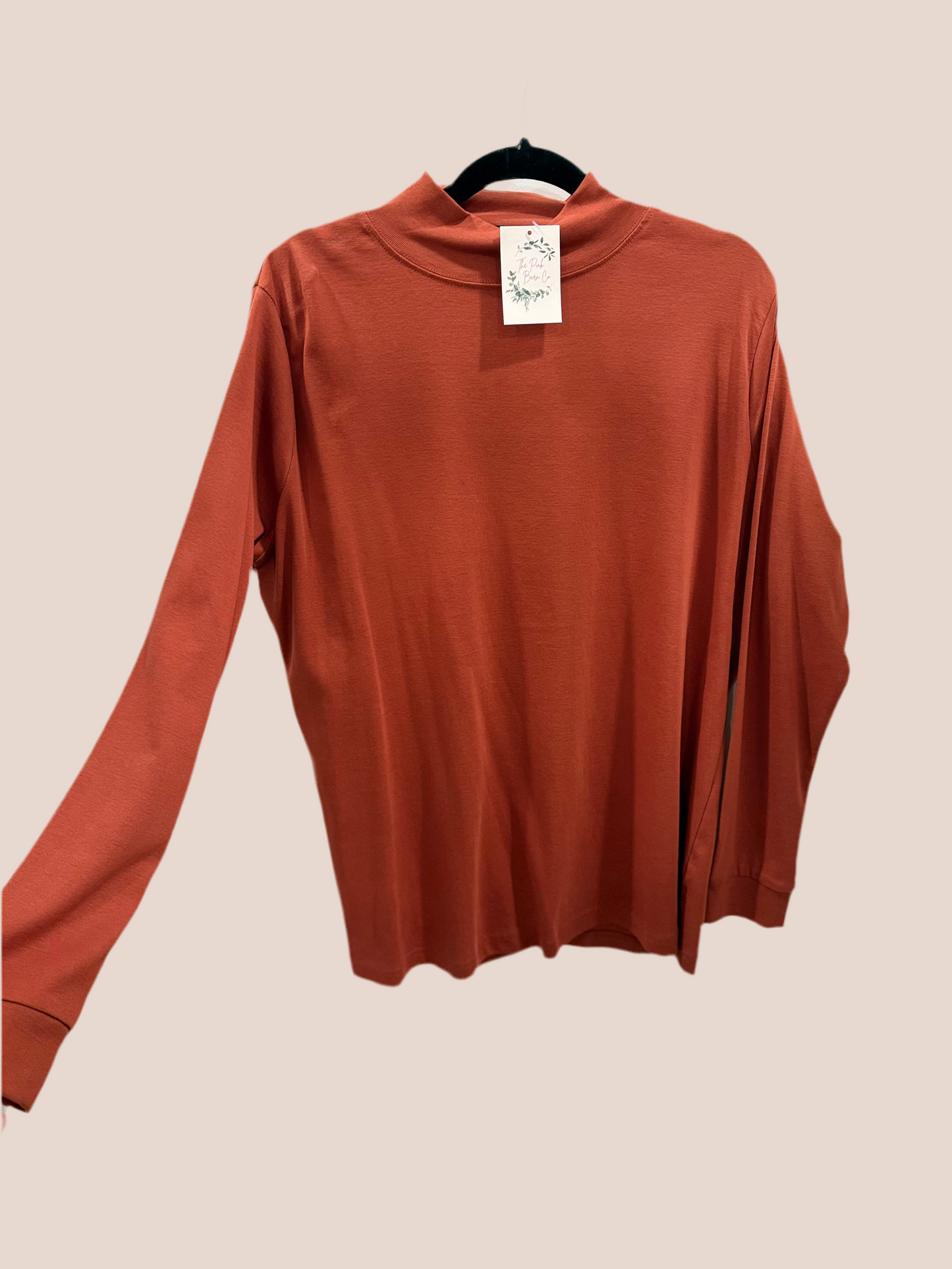 MOCK NECK LONG SLEEVE