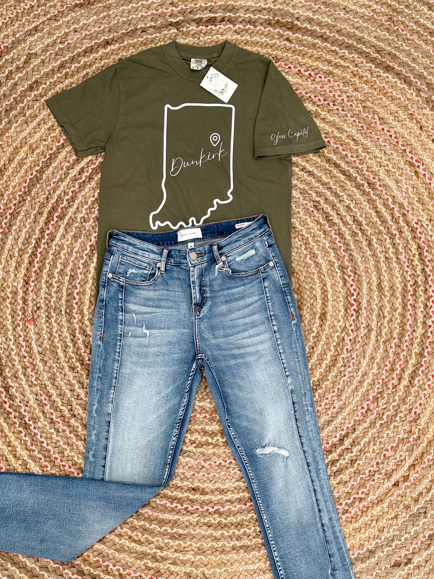 DUNKIRK GREEN TEE