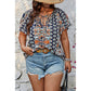 Boho Print Top