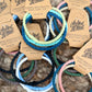 THE FAITH IN COLOR CROSS BRACELET TRIO