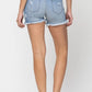 Mid Rise Distressed Short: C