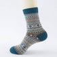 TRIBAL VINTAGE LINED SOCKS