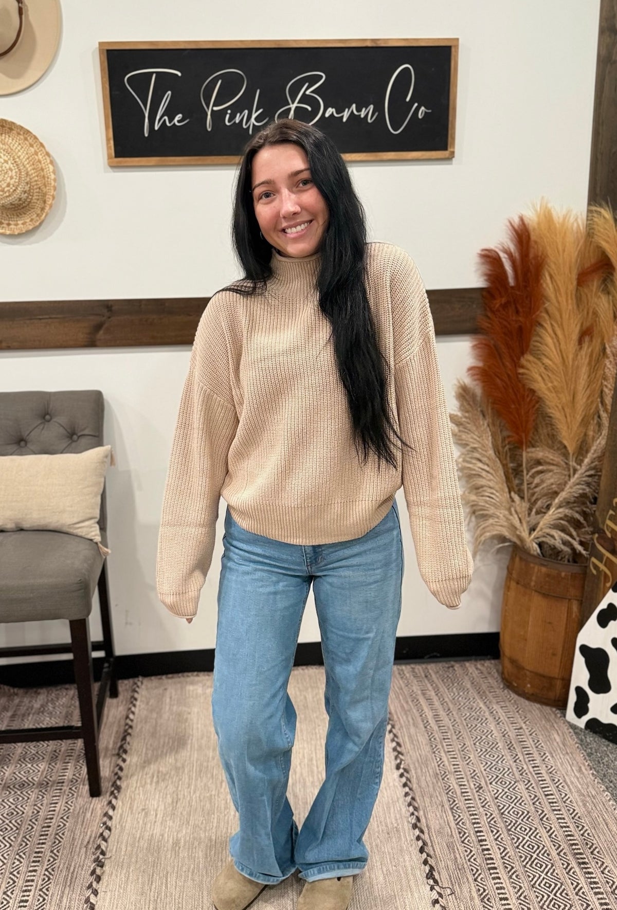THE SUNDAY BEST MOCKNECK SWEATER