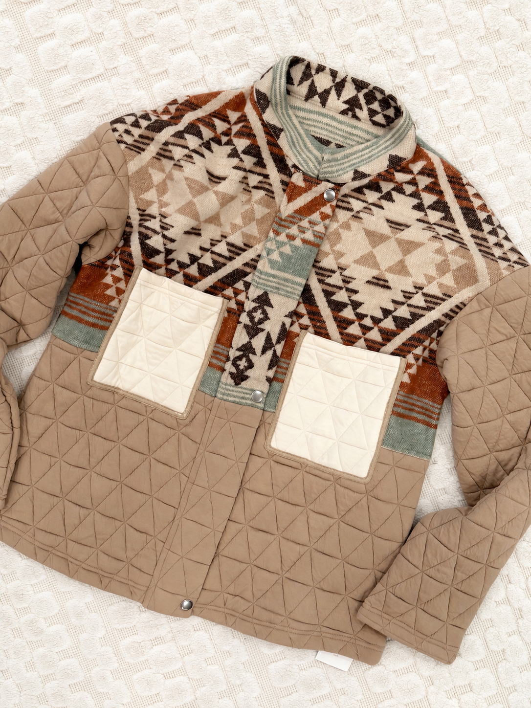 THE CRAYON TRAILS QUILTED JACKET
