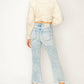 ART -CROP FLARE  JEANS