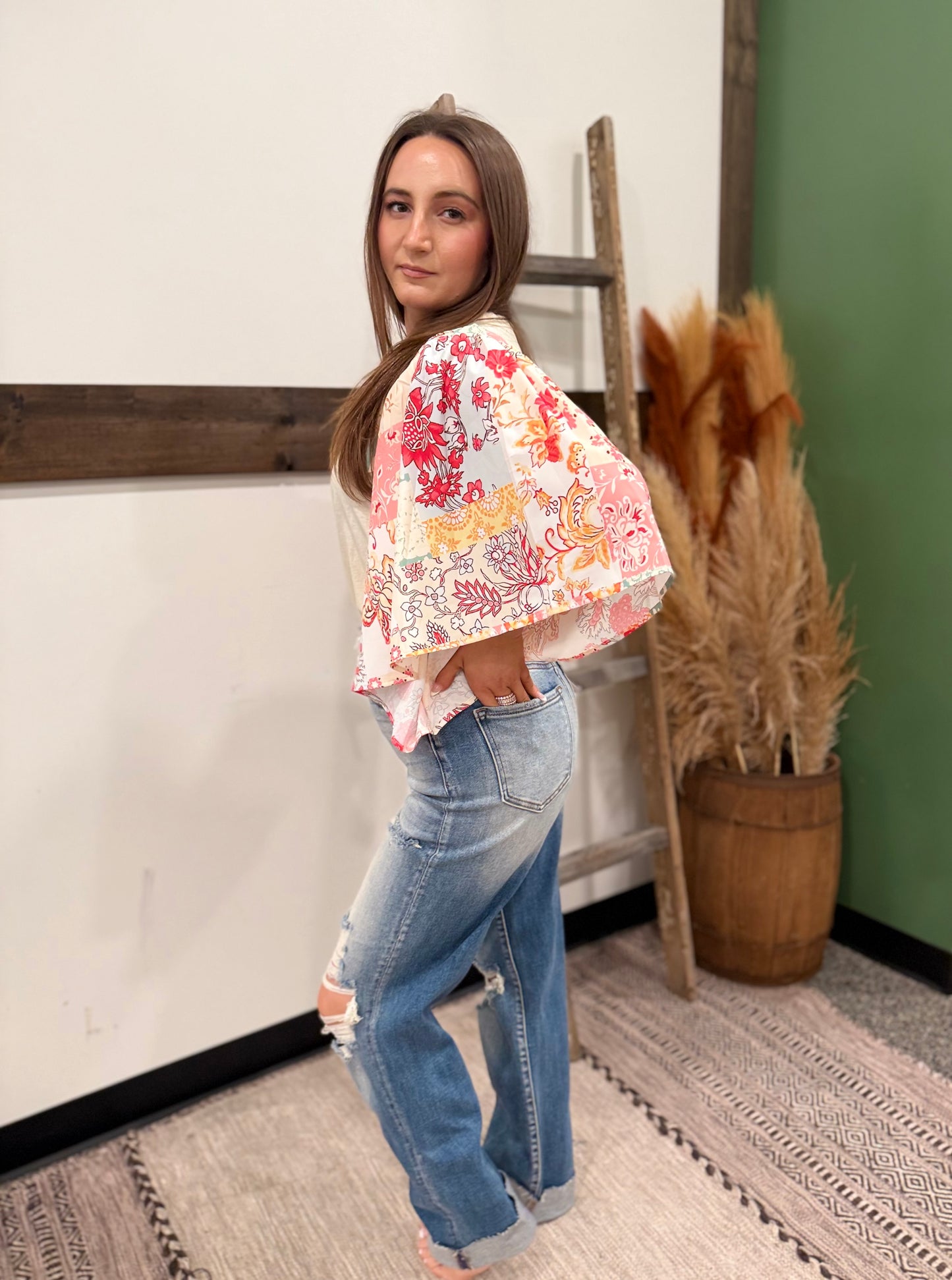 THE GARDEN PARTY BLOUSE