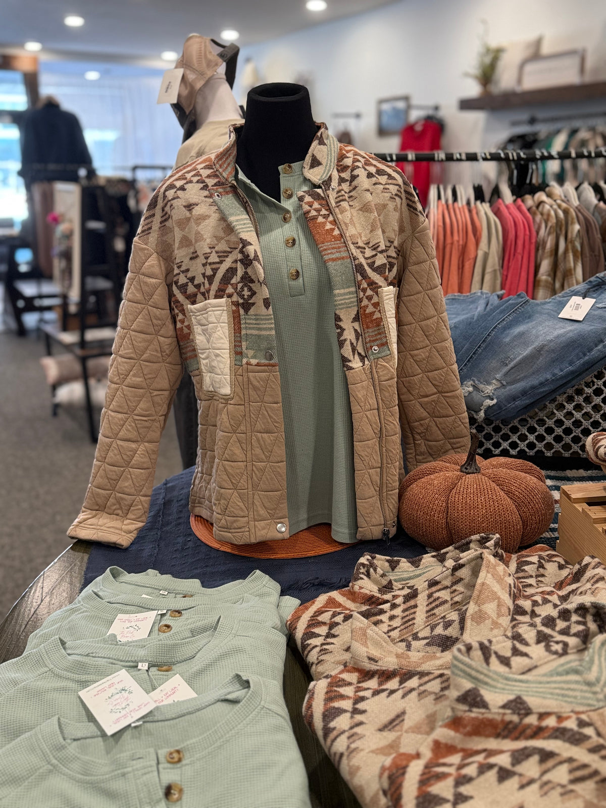 THE CRAYON TRAILS QUILTED JACKET
