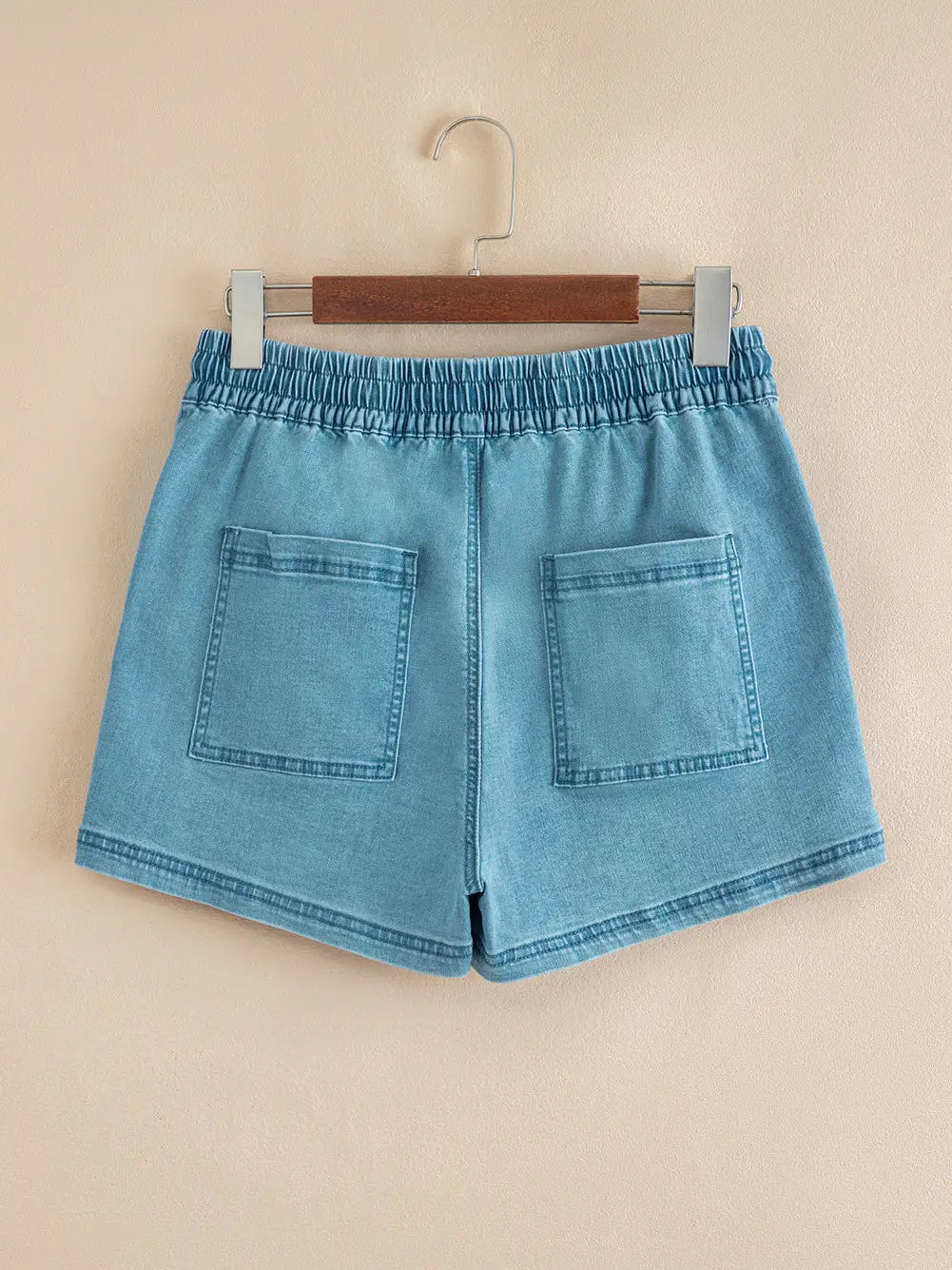 THE LAKE DAY DENIM SHORTS