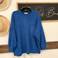 ZENANA BLUE SWEATER