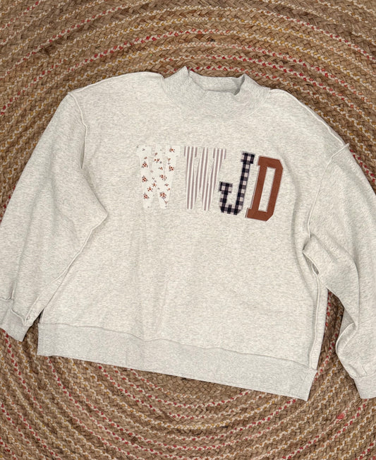 THE WHAT WOULD JESUS DO SWEATSHIRT