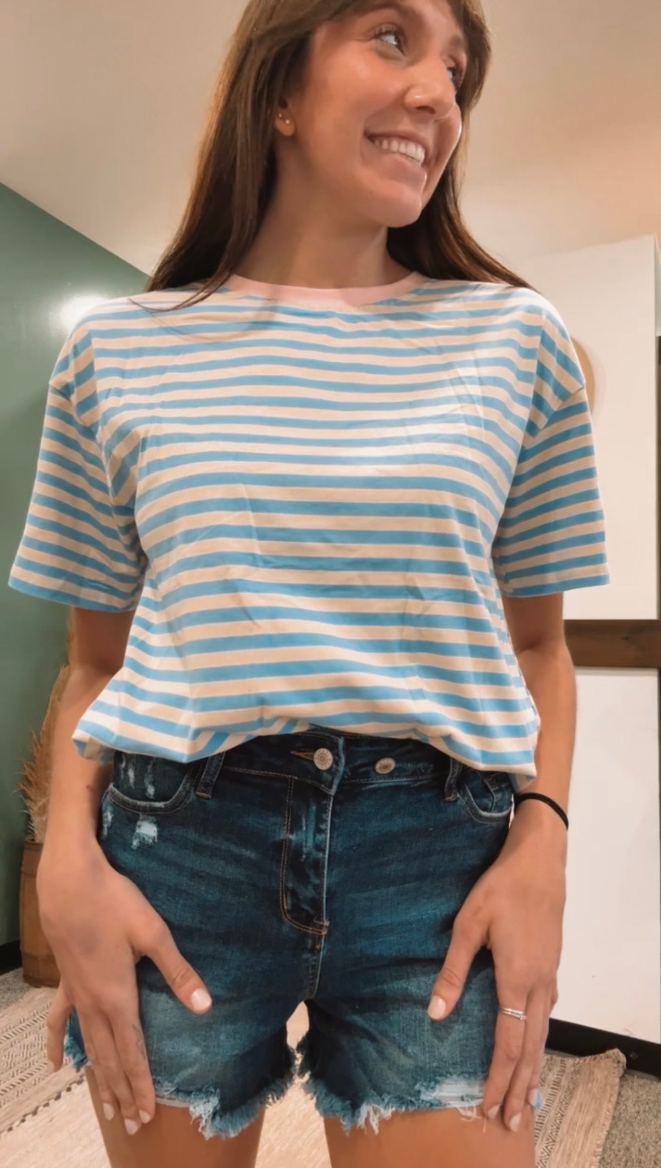 THE BLUE BELL STRIPED TEE