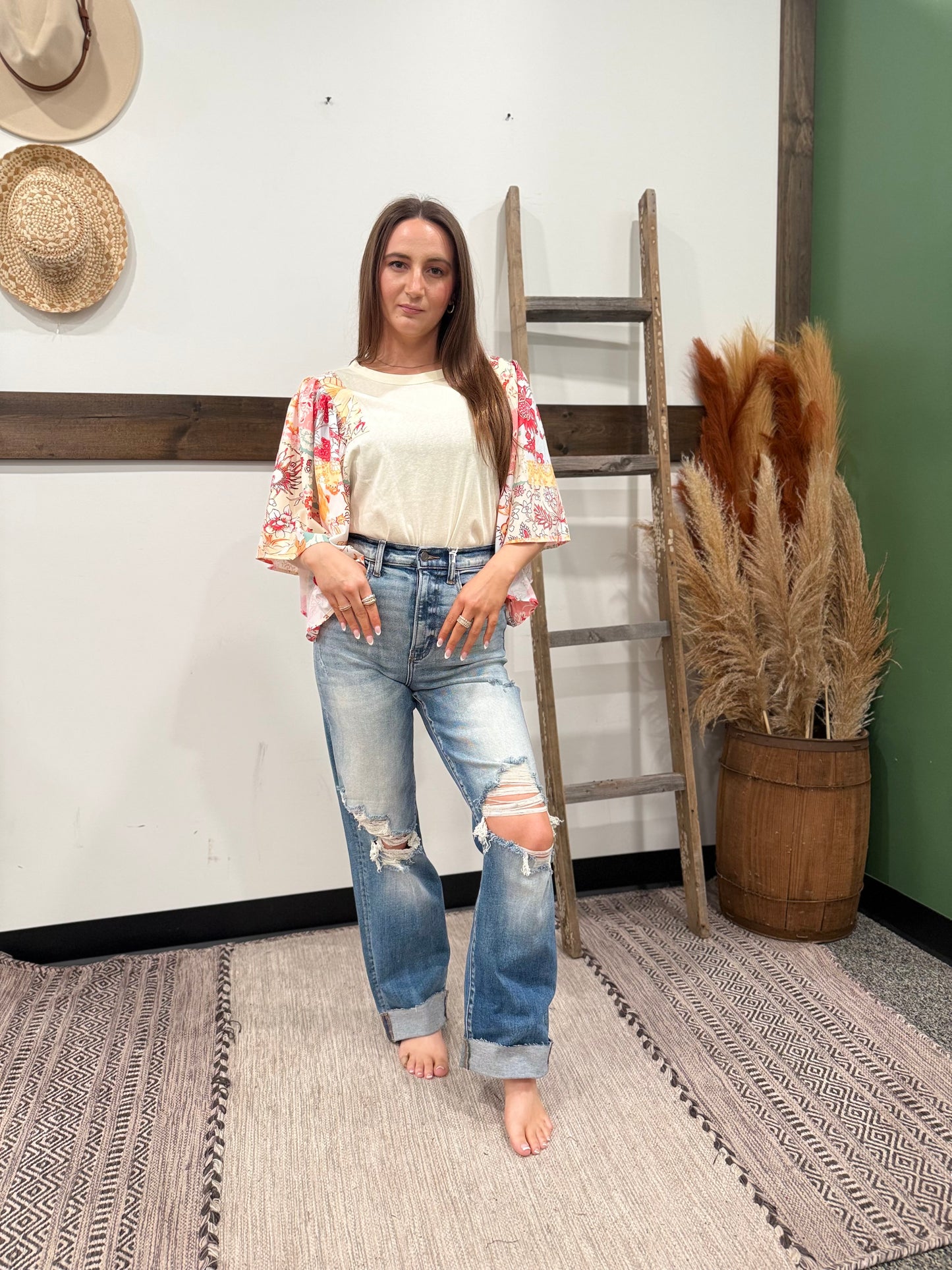 THE GARDEN PARTY BLOUSE